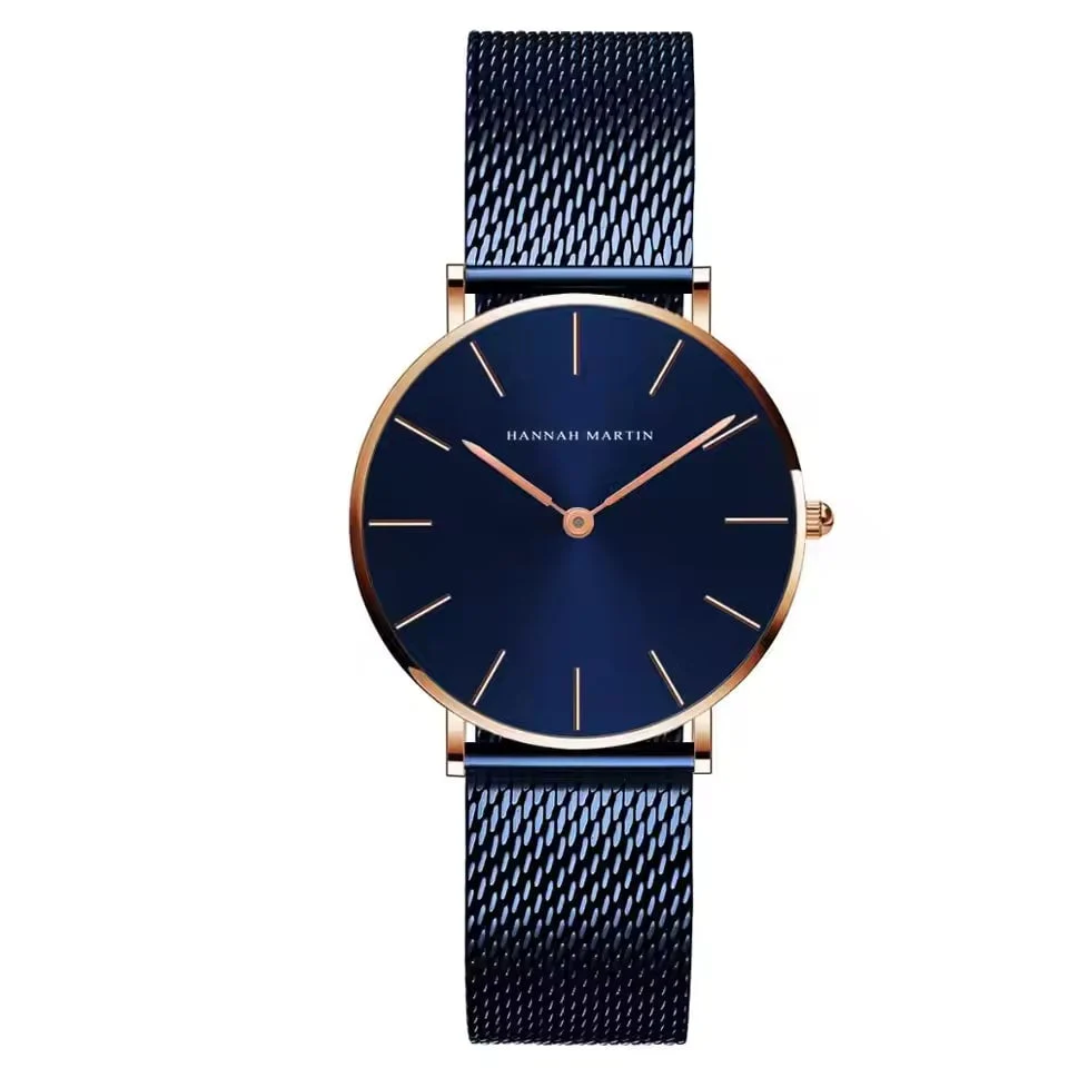 Elegant Rose Gold Wristwatch Featuring Quartz Movement - Image 10
