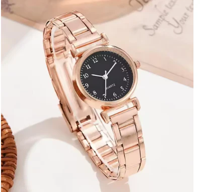 Luxurious Quartz Watch Featuring Stainless Steel Band - Image 9