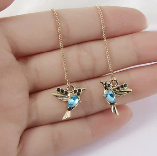 Rinhoo Hummingbird Necklace & Earings - Image 3