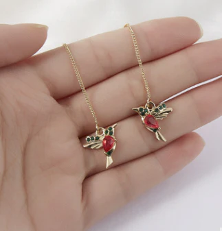 Rinhoo Hummingbird Necklace & Earings - Image 6
